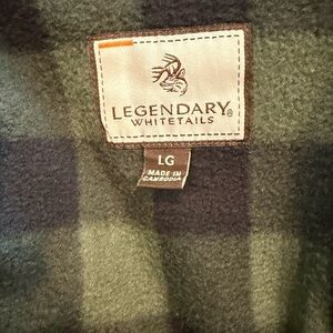 Legendary Whitetails Forest and Midnight Plaid Jacket